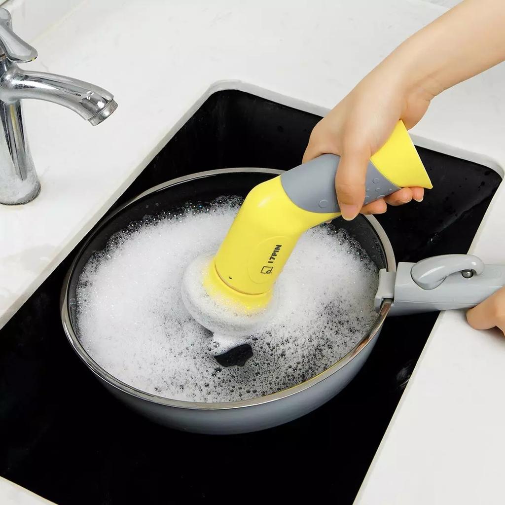 Xiaomi Youpin 17PIN Electric Kitchen Washing Brush Handheld Dish Bowl Floor Pan Cleaner Powerful Decontamination Washing Machine