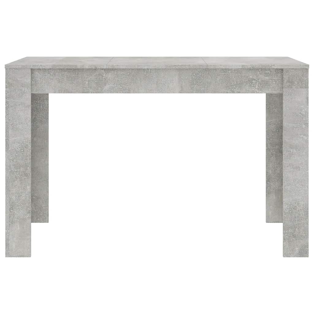 vidaXL Esstisch Betongrau 120x60x76 cm Holzwerkstoff