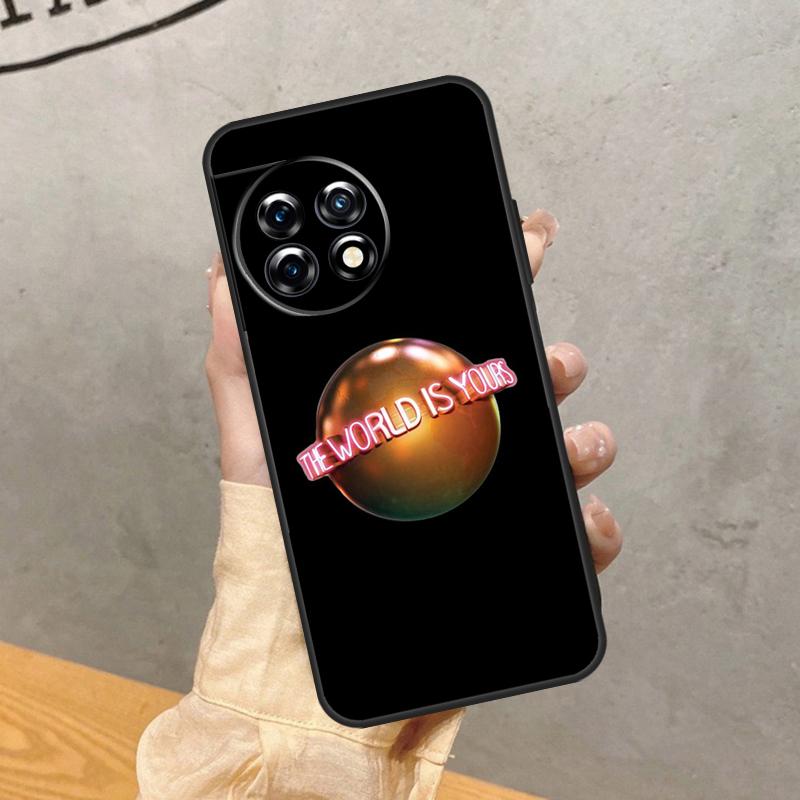 Чехол Scarfaces The World Is Yours для OnePlus 15 15R 13R 13 13T 12 12R 11 10 9 Pro 10T Nord 5 CE 4 2 3 Lite N20 N30
