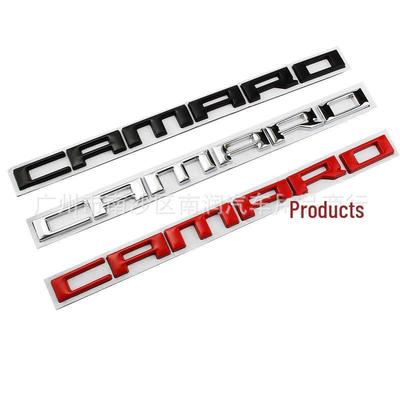 Наклейки на автомобиль Chevrolet Camaro Bumblebee для переднего капота и задней части - английский металлический логотип для модифицированных автомобилей.