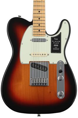 Электрогитара Player Plus Nashville Maple Sunburst 3TSB Telecaster, накладка грифа, 3 цвета