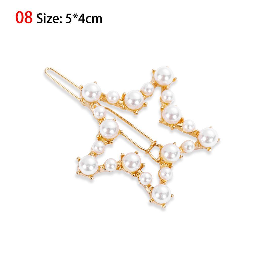 Дамы Девочки Укладка волос Головные уборы Женские жемчуга Шпильки Заколки для волос Заколки для волос