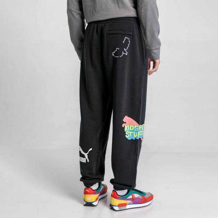 Puma Штаны мужские трикотажные X KS, черные 598991-01