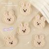 Embroidery Label Shoe and Hat Accessories Towel Embroidery Cartoon Rabbit Embroidery Sticker DIY Self-adhesive Embroidery Patch Sticker