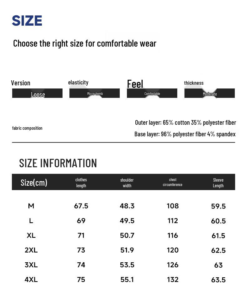 GENIOLAMODE Men's Oversized Color-Block Hooded Pullover Sweatshirt
