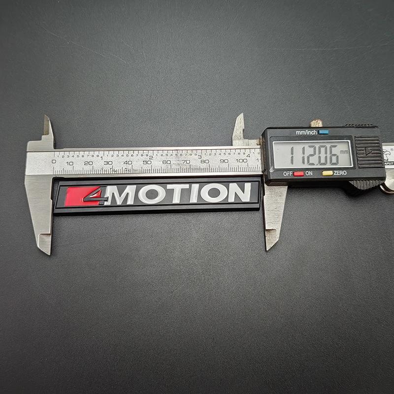 3D Metal 4 Motion Logo 4motion Emblem Car Rear Trunk Badge Sticker For VW Tiguan Passat B8 Polo Jetta Golf 4 5 6 7 MK4 MK5 MK6