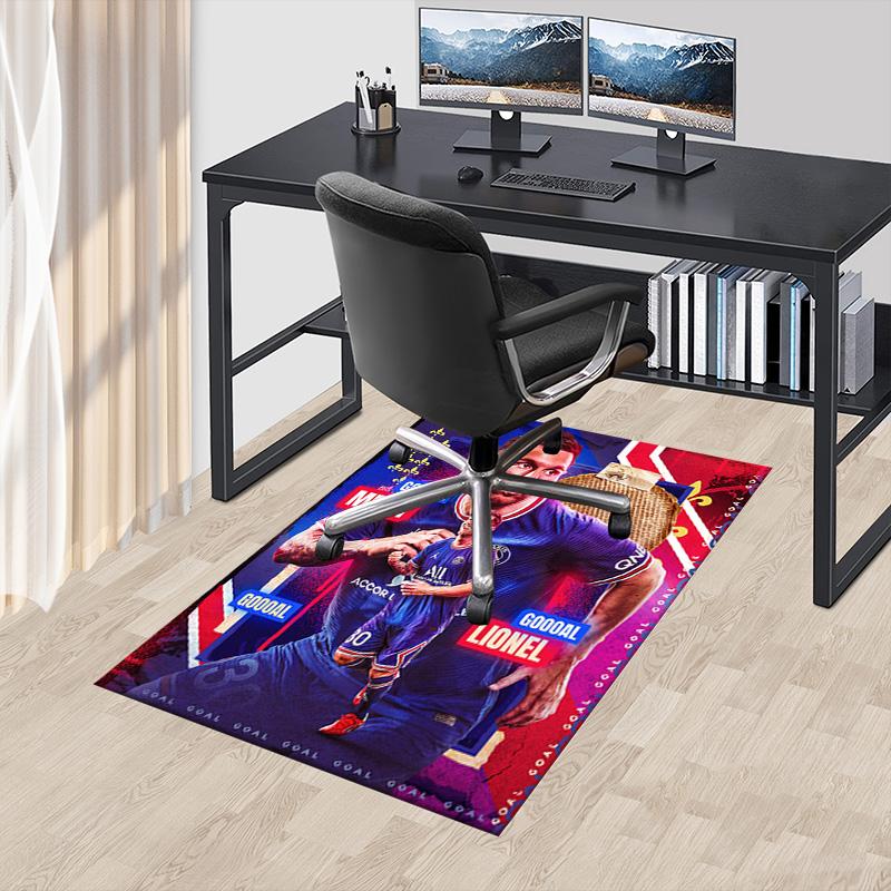 Messi'S Hattrick Celebration Carpet For Playroom Bedroom Living Room Sofa Home Decorkids Game Area Rug Nonslip Floor Mat