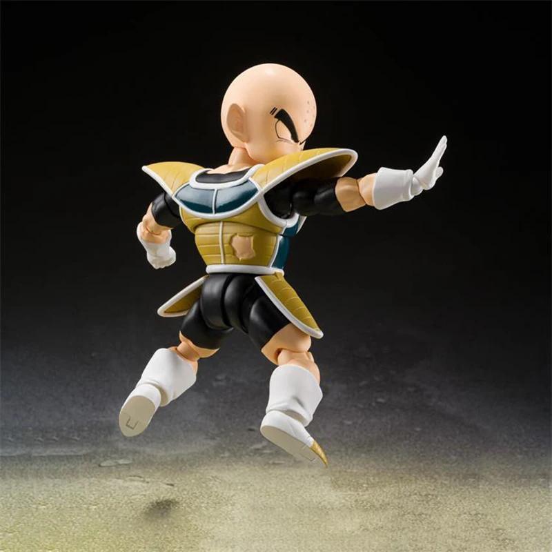 Anime Dragon Ball Z Figures Childhood Kuririn Action Figure PVC Movable Namek DBZ Combats Krilin SHF Collection Model Toys Gifts