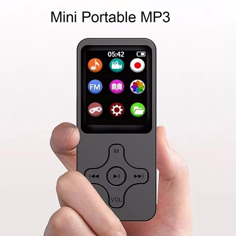 Bluetooth MP3-плеер HiFi Mp3 Музыкальный плеер Для ходьбы Бега Школы Голосовой Аудиозаписывающий аппарат Совместимый с Bluetooth с Картой Walkman