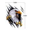 Scratch blocking 3D Simulation Sticker Car Body Decoration Eagle Car Sticker Motorcycle Decal