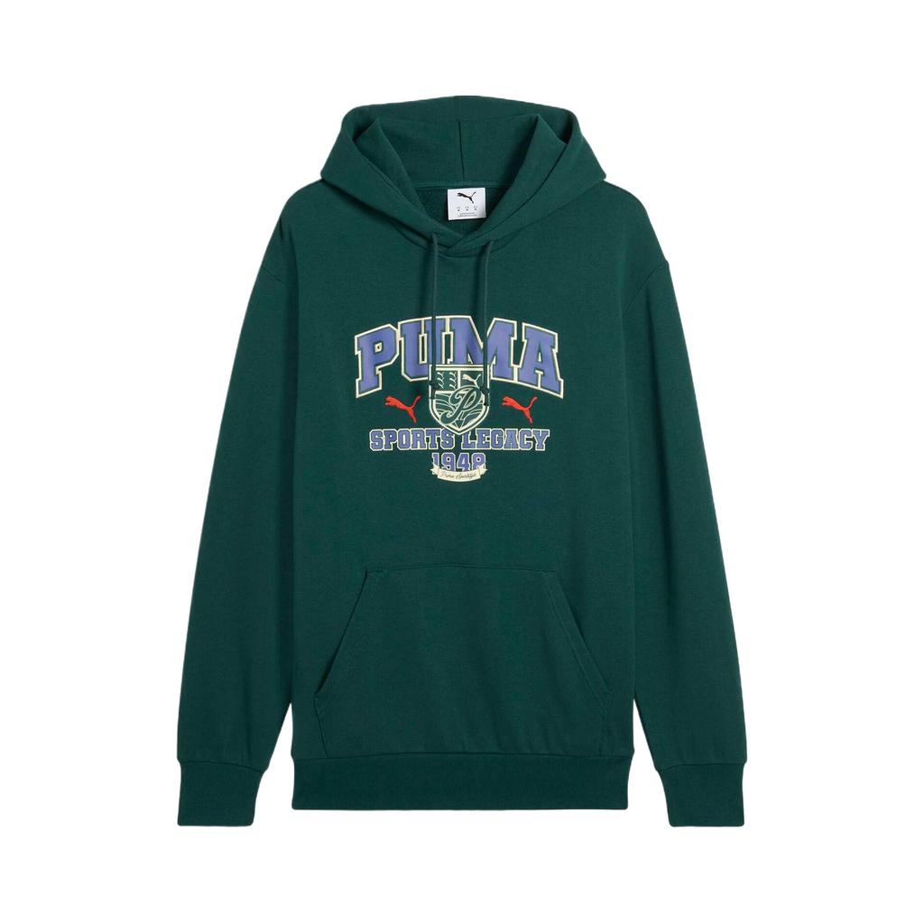 New PUMA Sweatshirt Men's Dark Green 631874-60