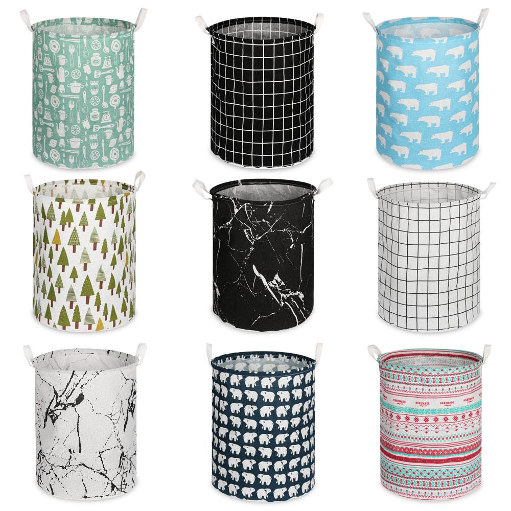 Modern Design Foldable Large Storage Hamper Laundry Basket Dirty Clothes Bag Bucket