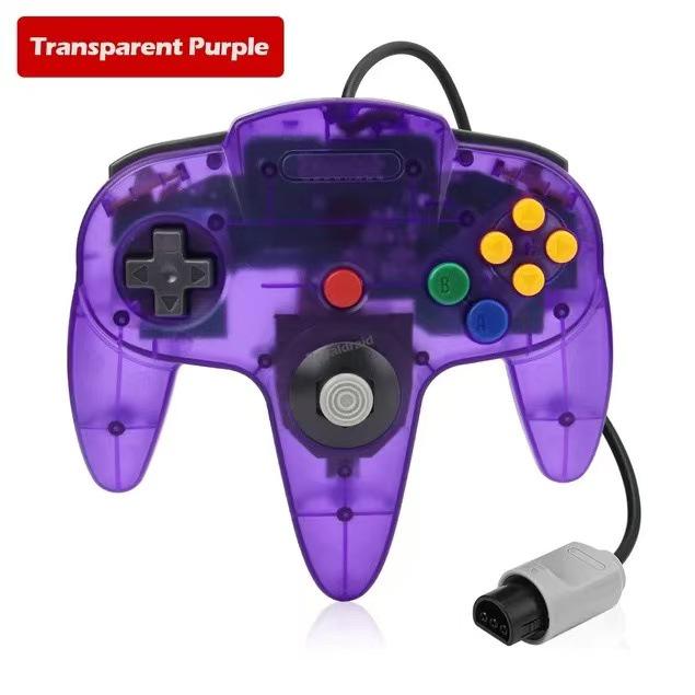 Проводной игровой контроллер для N64 - Прозрачный