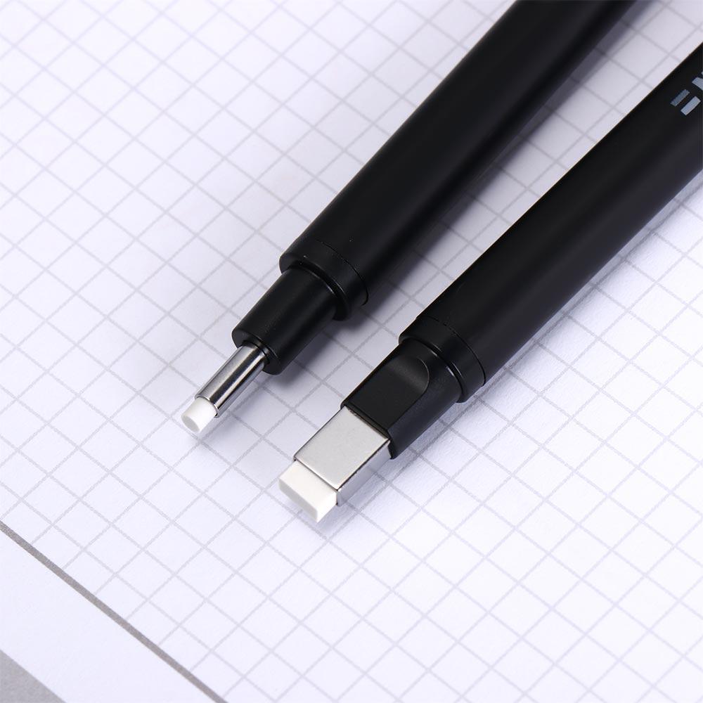 High Precision Mechanical Eraser Press Type Pencil Eraser Pen Shape Rubber  Manga Highlight