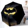 1pc Batman Automatic Folding Umbrella - Compact 8-Rib Design,Festive Gift for Friends & Family, Compact Umbrella 21094