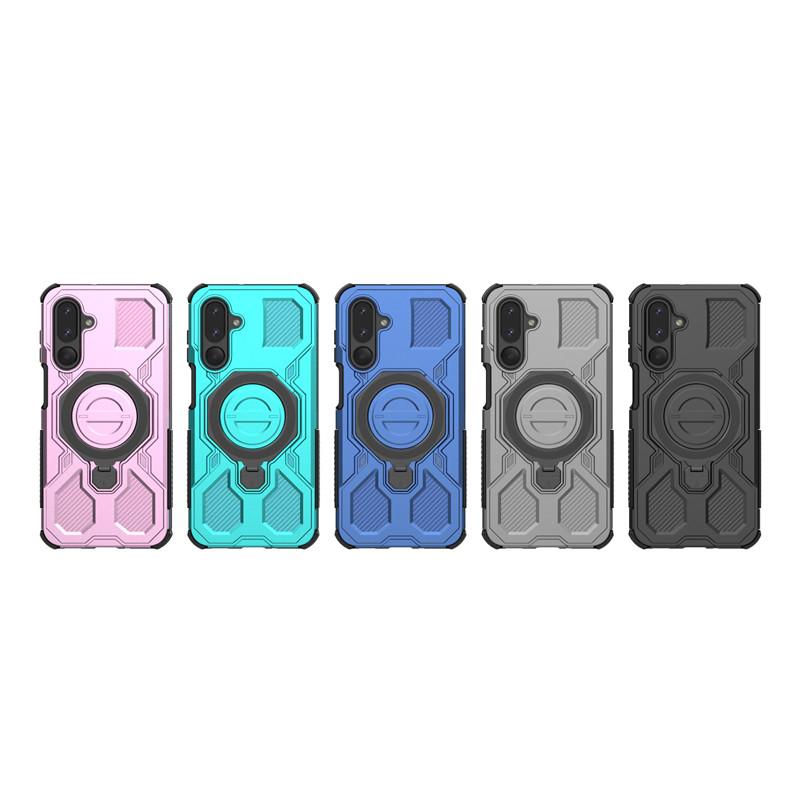 Для Samsung Galaxy M36 Чехол Samsung M36 5G Чехол Держатель Магнитная Беспроводная Зарядка Защитные Чехлы для Телефона Для Samsung M36 Funda