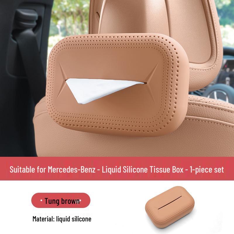 Mercedes-Benz E300L/E-Class/C-Class/GLC300L/C260L Car Tissue Box Holder for Interior Decoration