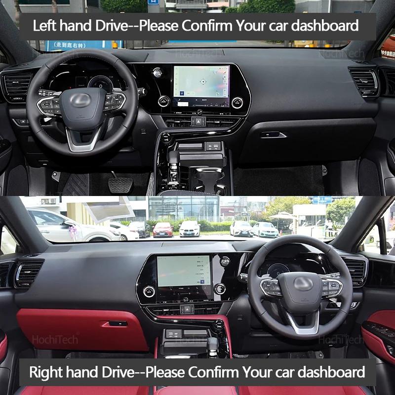 For Lexus NX AZ20 NX200 NX250 NX260 NX350 NX350h 2022-2025 Car Dashboard Cover Avoid Light Pad Instrument Platform Cover Mat