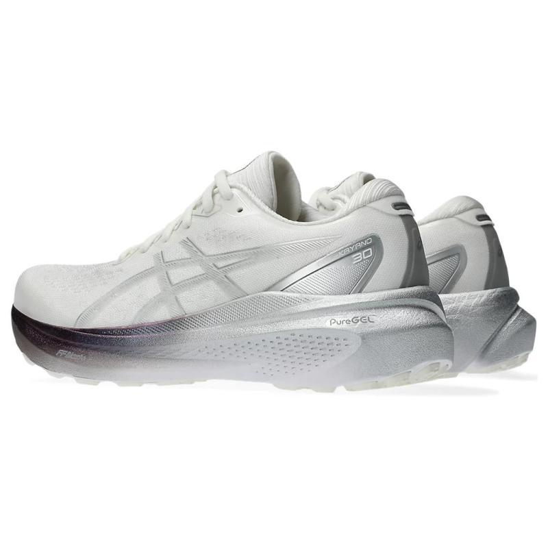 Asics Женские кроссовки Gel Kayano 30 Platinum Настоящий Белый Чистое Серебро 1012B718-100