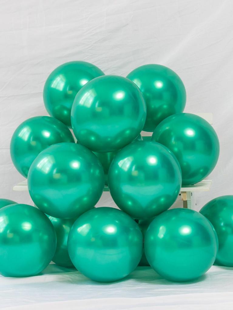 10-дюймовые Утолщенные Авокадово-зеленые Лесные Матовые Круглые Латексные Шары - Ретро Декор для Открытия