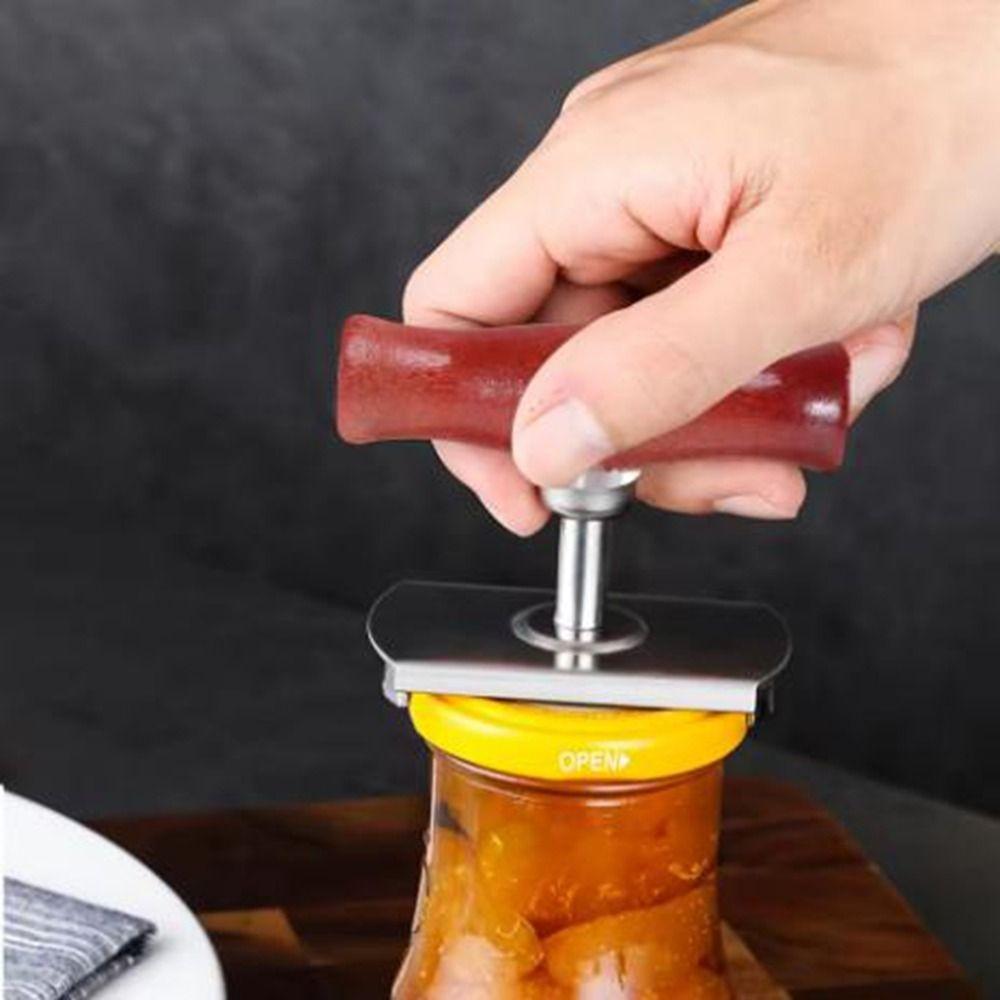 Useful Bottle Cap Opener Labors Saving Adjustable Lid Opener Screwing Cap Opener Kitchen