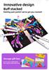 72 Color Dual-side Writing Double Head Direct Liquid Acrylic Non-Erasable Marker Pen Set Stackable Art Special Drawing Pen