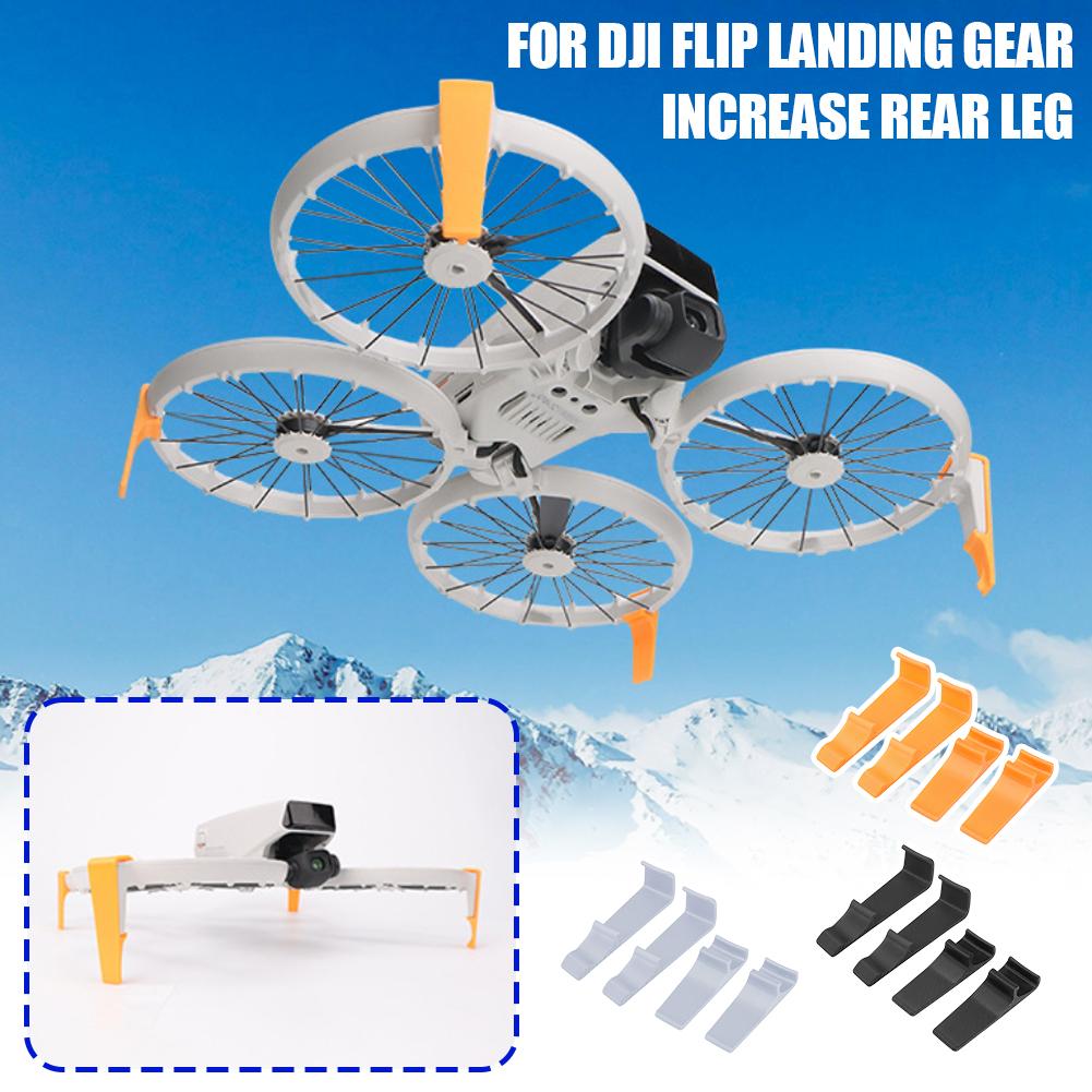 1set Increased Rear Leg for Dji Flip Unmanned Aerial Tripod Landing Protection Folding Vehicle K8M2