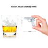 Creative Gun Bullet Skull Shape Ice Cube Maker DIY Ice Cube Tray Chocolate Mold Home Bar Party Cool Whiskey Wine Ice Cream Tool