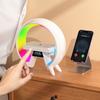 RGB Night Light Multifunction Alarm Clock Speakers  Ambient Table Lamp
