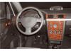Накладки на панель Карбон для Opel Meriva 2002-2010 гг