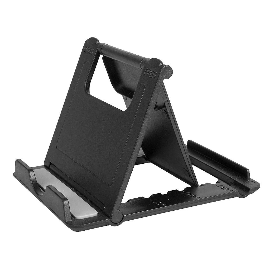 Smartphone Desk Stand Portable Multi Angle Holder Up To 10 Inch Mobile Device