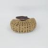 Handheld Bag Women's New Grass Woven Bags Paper Rope Hollow Small Half Circular Woven Bag Summer Seaside Beach Bag Shoulder Bags