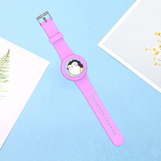 Силиконовый чехол для браслета, антипотеряющийся держатель локатора, прочный защитный чехол для ремешка часов Apple Airtag