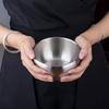 IMEEA Двустенные миски из нержавеющей стали, 12 см, Миски для рамена, Миски для лапши удон и соба, Посуда для оякодон (Курица и яйца в мисках), Изолировать