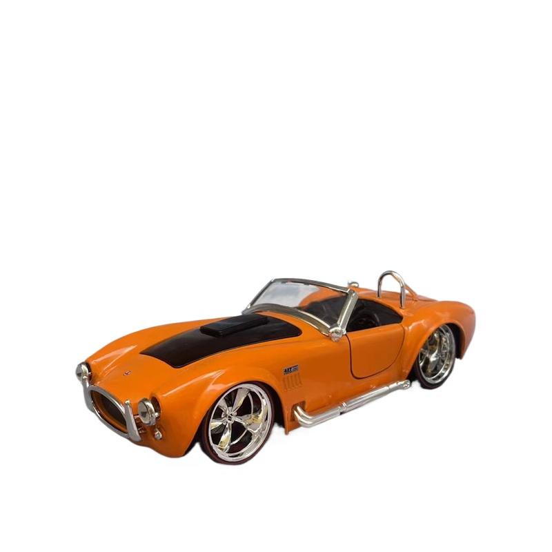 1965 Shelby Cobra 427 Редкая версия эмуляция 1/24 сплав металл модель автомобиля Классический детский подарок