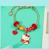 Ручное украшение Hello Kitty с гальваническим покрытием из цинкового сплава для женщин и мужчин Подарок