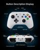 Беспроводной контроллер EasySMX Switch, совместимый с программируемой кнопкой Nintendo Vibration Switch/Lite/OLED Android/IOS/ПК (белый)