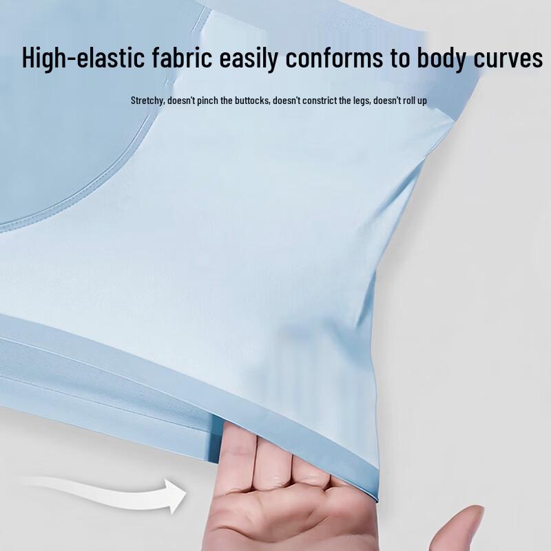 Miiow Men's Disposable Ice Silk Boxer Briefs