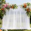 Wrinkle Free Wedding Backdrops White Background Curtains New Photo Back Drop  Wedding Party