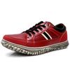 Sneakers Casual Walking Shoes Wide 4E Waterproof Lightweight Shock Absorbing Sole Comfortable Laced Shoes Shoes Edm644 Red Red Men's Men's