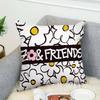 Милая наволочка для подушки Zo-friend Двусторонняя печать Чехол для подушки 45x45 Декоративные подушки Диван Домашний декор Мягкая наволочка