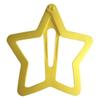 INS Extra-large Star Hair Clip Solid Color Funny Hair Grip Openwork Star Hairpin  Children's Toys