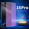 Anti Blue Ray Matte Tempered Glass For iPhone 11 12 13 Mini 14 15 16 Pro Max X XR XS Max 6 6s 7 8 Plus Screen Protector