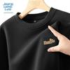 JEANSWEST LIFE Men's Waffle Knit Drop Shoulder Sweatshirt