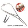 1 Pc Extra Fine Beak Dental Orthodontic Mathieu Elastic Placement Ligation Ring Ligature Tie Holder Dental Needle Holer 14cm