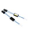 2Pcs 12V T10 Decoder LED Turn Signal Canbus Decoder Cable T10 Resistor Decoder