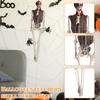 Halloween Full Body Skeleton Decoration Fake Corpse Skeleton Frame Mummy Skeleton Ornaments