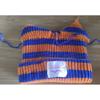 Womens Striped Knit Earflap Beanie Cute Cat Earmuff Hat Winter Warm Soft Pullover Cap
