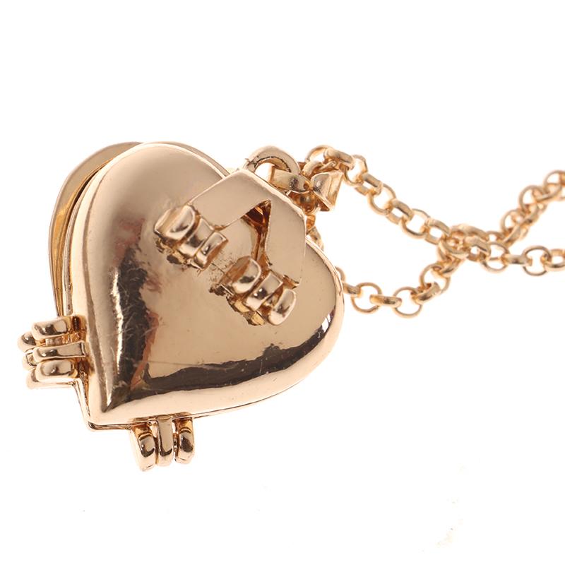 Ювелирные изделия своими руками, винтажное 4-слойное ожерелье-медальон в форме сердца с фотографией, открывающийся кулон