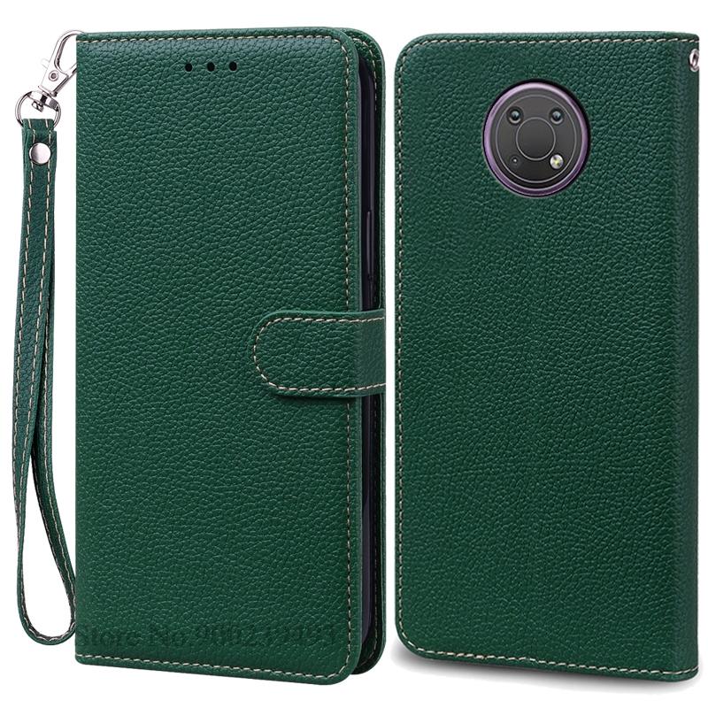 Чехол для Nokia G10, кожаный чехол-книжка для Nokia G20, чехол для телефона Nokia G20, задняя крышка-книжка для Nokia G10 G 10, Fundas